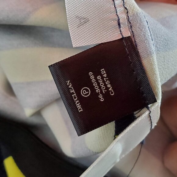 💎222 Ann Taylor Stripped Pencil Skirt - Picture 6 of 8